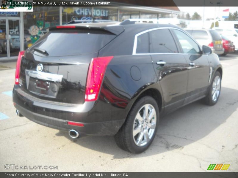 Black Raven / Ebony/Titanium 2011 Cadillac SRX 4 V6 AWD