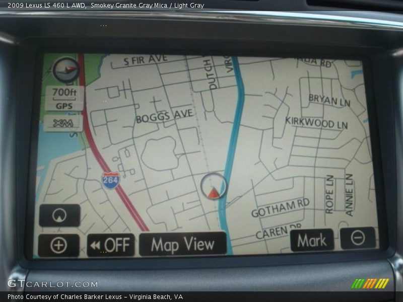Navigation of 2009 LS 460 L AWD