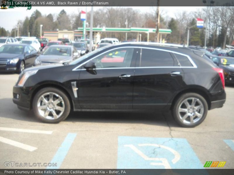 Black Raven / Ebony/Titanium 2011 Cadillac SRX 4 V6 AWD