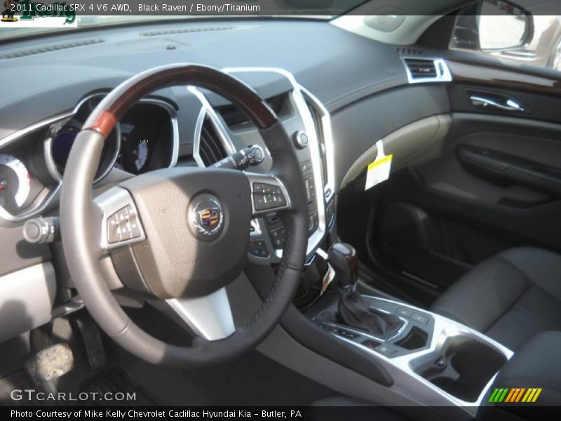Black Raven / Ebony/Titanium 2011 Cadillac SRX 4 V6 AWD