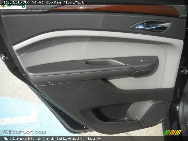 Black Raven / Ebony/Titanium 2011 Cadillac SRX 4 V6 AWD