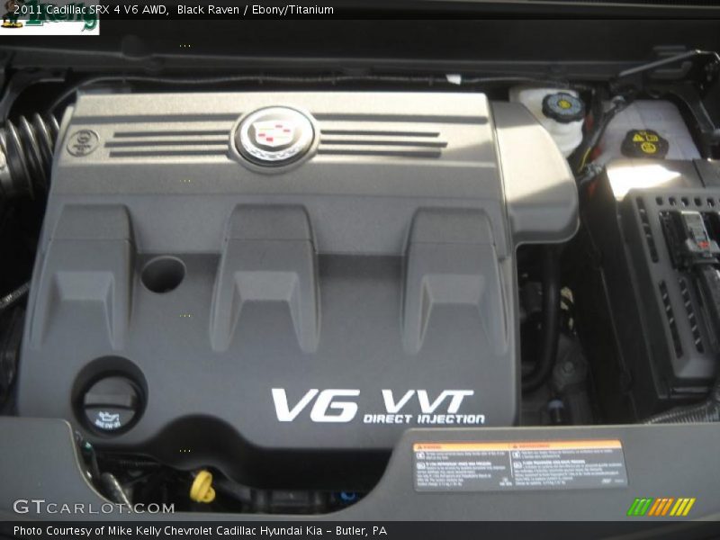 Black Raven / Ebony/Titanium 2011 Cadillac SRX 4 V6 AWD