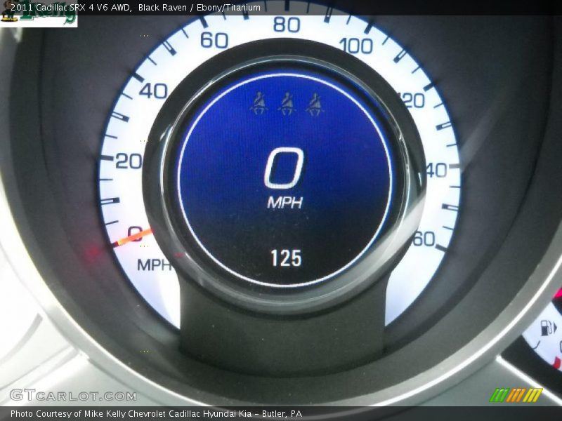 Black Raven / Ebony/Titanium 2011 Cadillac SRX 4 V6 AWD