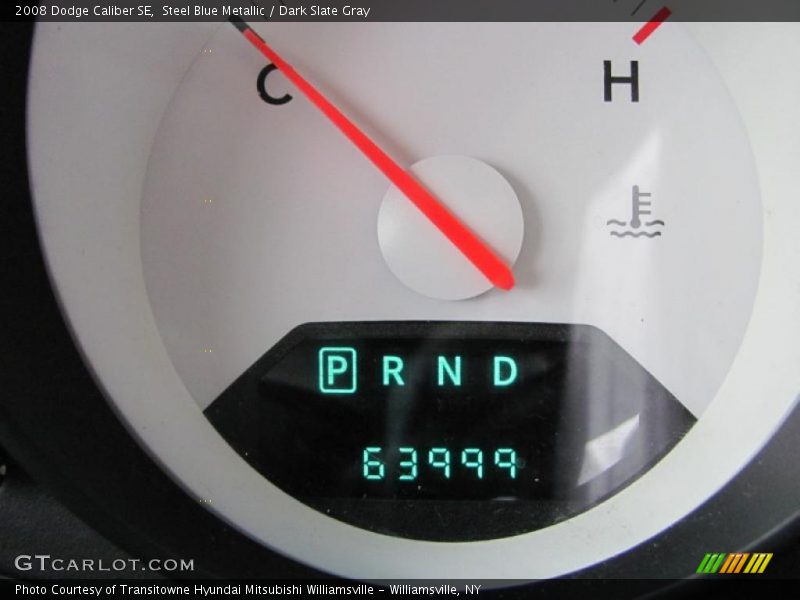 Steel Blue Metallic / Dark Slate Gray 2008 Dodge Caliber SE