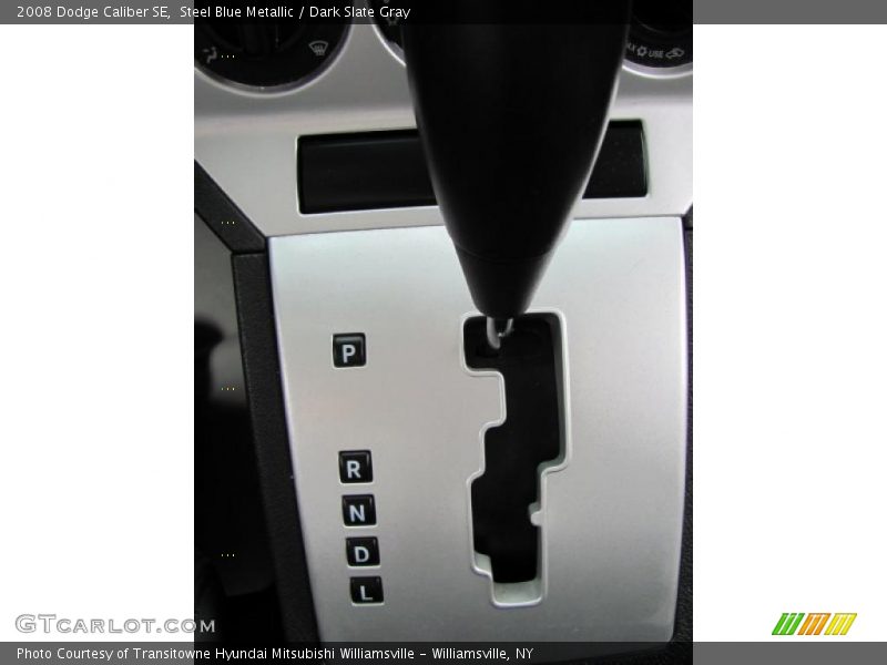 Steel Blue Metallic / Dark Slate Gray 2008 Dodge Caliber SE