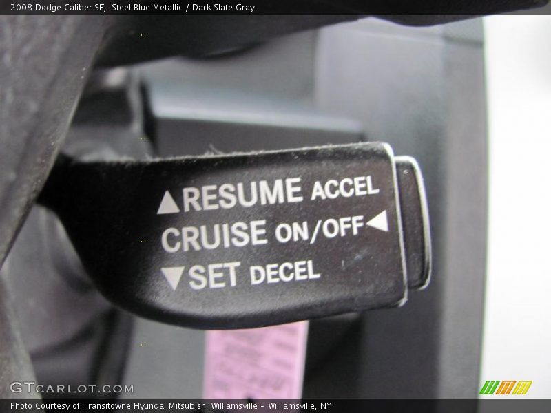 Steel Blue Metallic / Dark Slate Gray 2008 Dodge Caliber SE