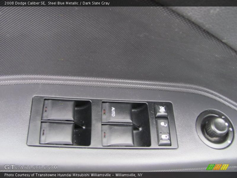 Steel Blue Metallic / Dark Slate Gray 2008 Dodge Caliber SE