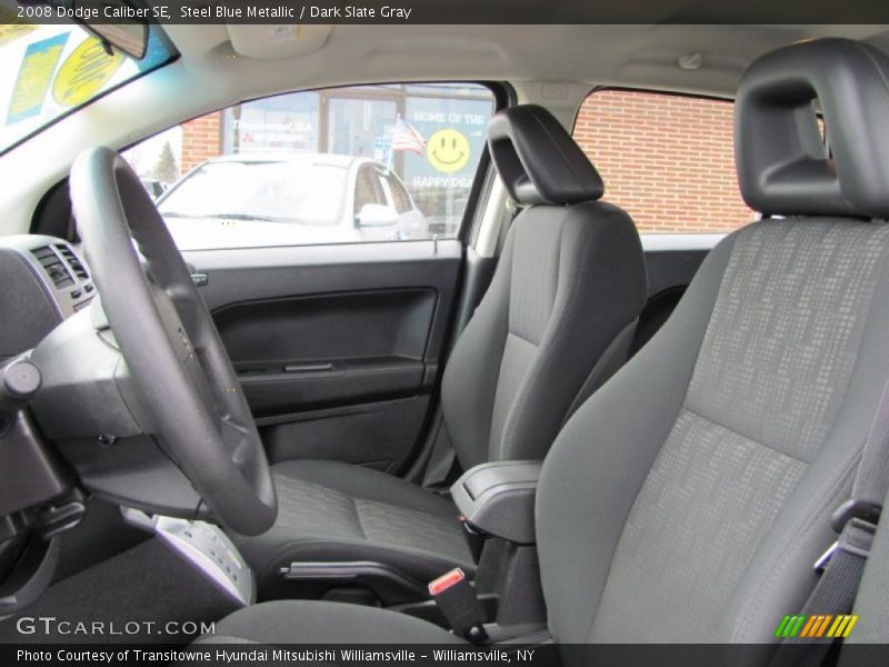 Steel Blue Metallic / Dark Slate Gray 2008 Dodge Caliber SE