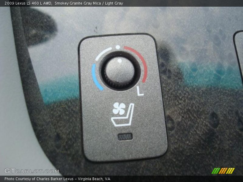 Smokey Granite Gray Mica / Light Gray 2009 Lexus LS 460 L AWD