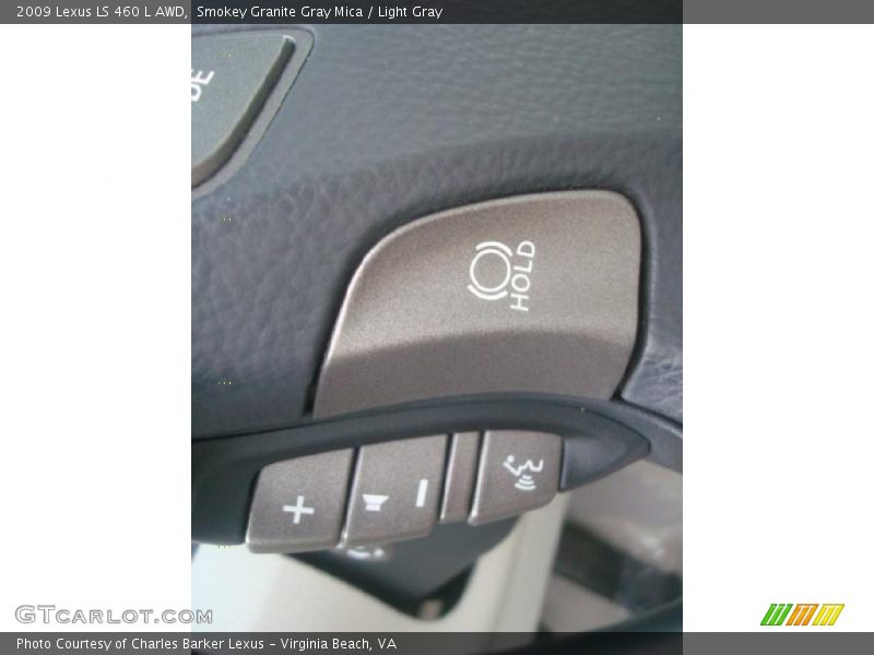 Smokey Granite Gray Mica / Light Gray 2009 Lexus LS 460 L AWD