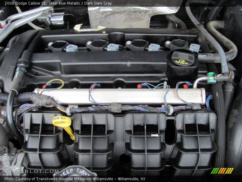Steel Blue Metallic / Dark Slate Gray 2008 Dodge Caliber SE