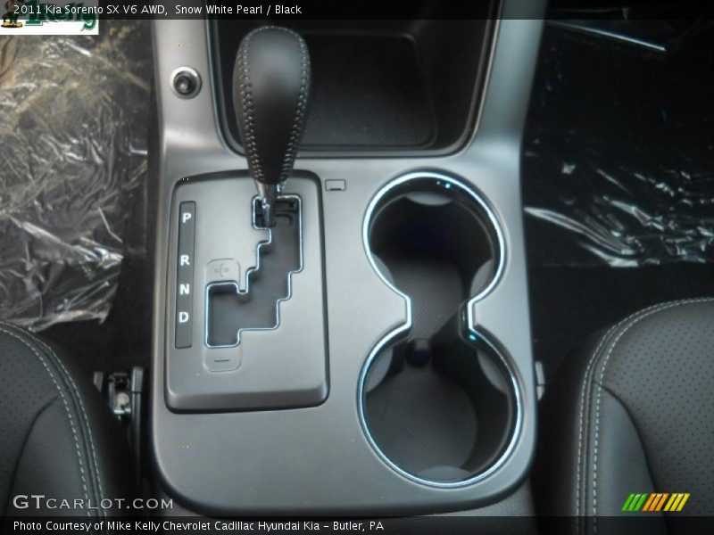 Snow White Pearl / Black 2011 Kia Sorento SX V6 AWD