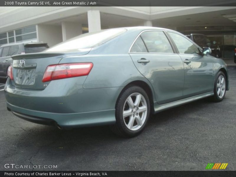 Aloe Green Metallic / Ash 2008 Toyota Camry SE V6