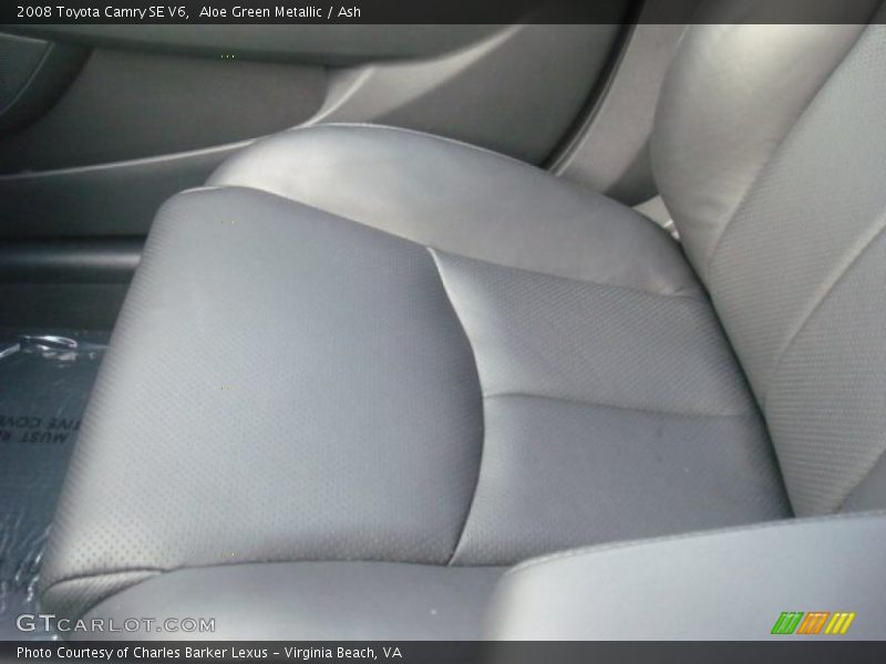 Aloe Green Metallic / Ash 2008 Toyota Camry SE V6