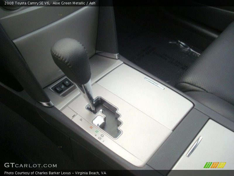 Aloe Green Metallic / Ash 2008 Toyota Camry SE V6