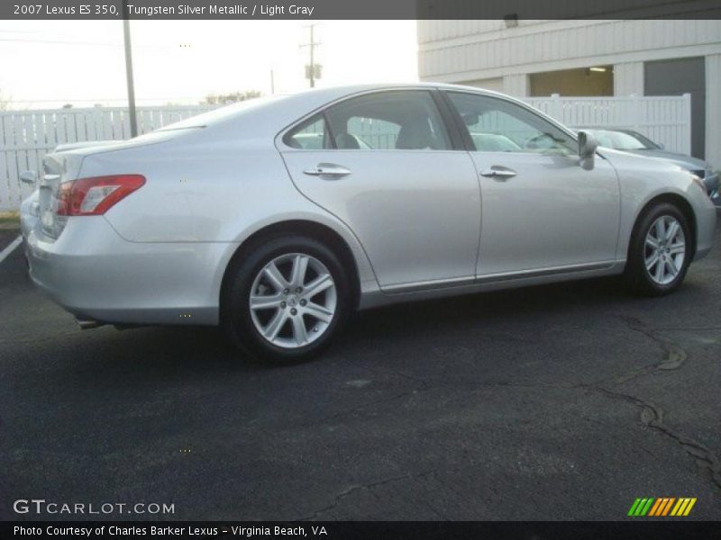 Tungsten Silver Metallic / Light Gray 2007 Lexus ES 350