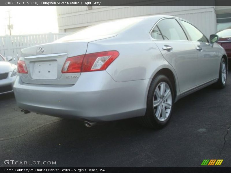 Tungsten Silver Metallic / Light Gray 2007 Lexus ES 350