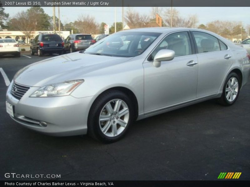 Tungsten Silver Metallic / Light Gray 2007 Lexus ES 350