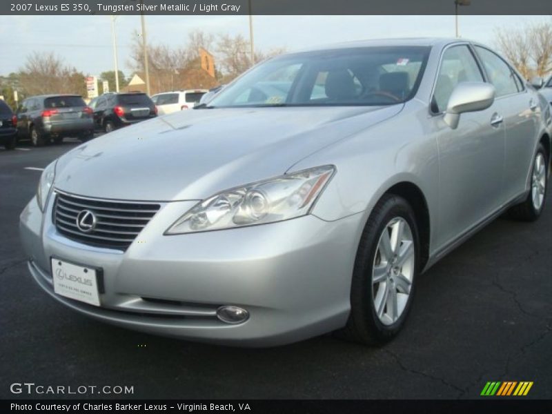 Tungsten Silver Metallic / Light Gray 2007 Lexus ES 350