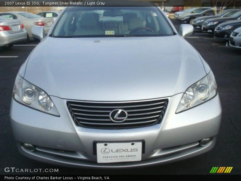 Tungsten Silver Metallic / Light Gray 2007 Lexus ES 350
