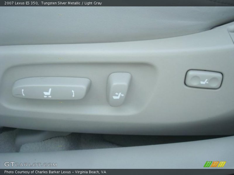 Tungsten Silver Metallic / Light Gray 2007 Lexus ES 350