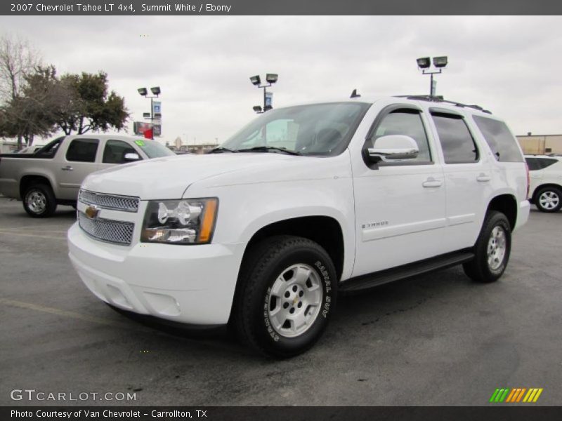 Summit White / Ebony 2007 Chevrolet Tahoe LT 4x4