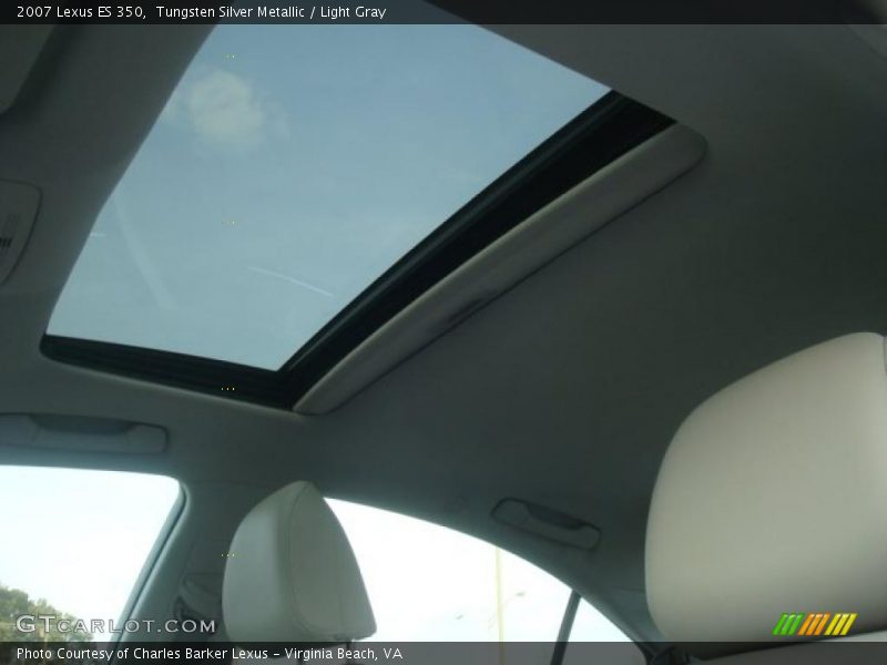 Tungsten Silver Metallic / Light Gray 2007 Lexus ES 350