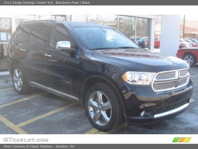 Blackberry Pearl / Black 2011 Dodge Durango Citadel 4x4