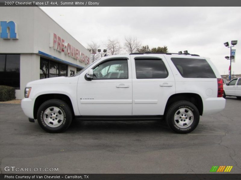 Summit White / Ebony 2007 Chevrolet Tahoe LT 4x4