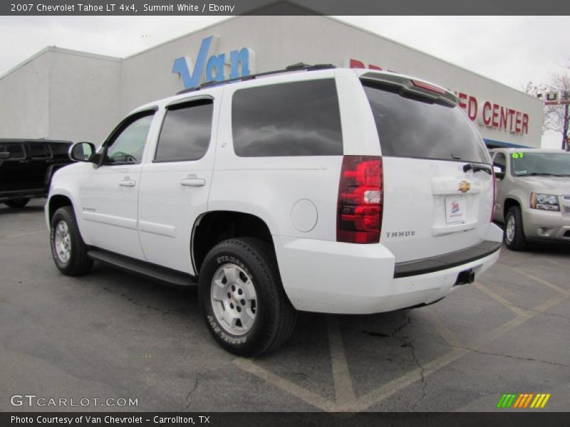 Summit White / Ebony 2007 Chevrolet Tahoe LT 4x4