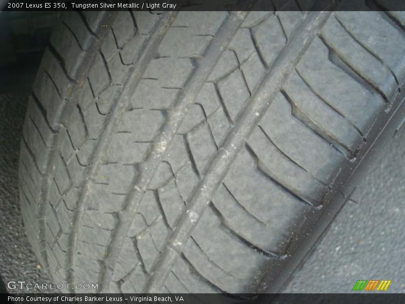 Tungsten Silver Metallic / Light Gray 2007 Lexus ES 350