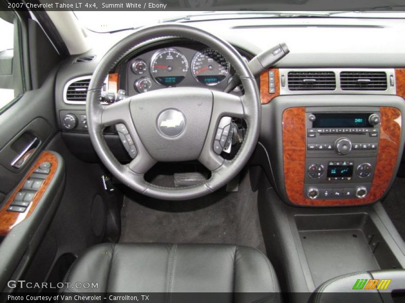 Summit White / Ebony 2007 Chevrolet Tahoe LT 4x4