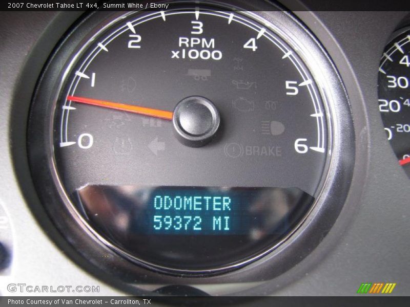 Summit White / Ebony 2007 Chevrolet Tahoe LT 4x4