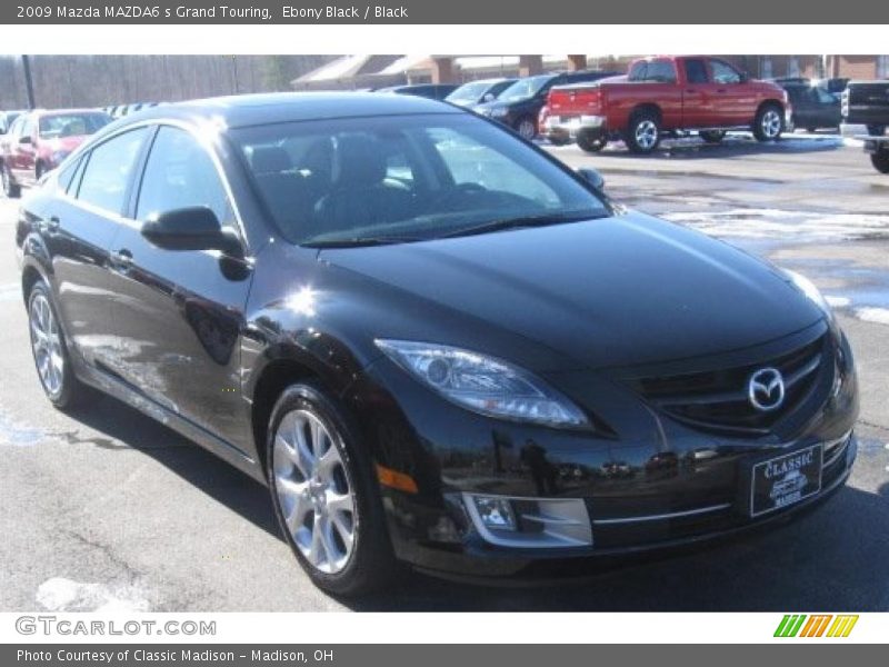 Ebony Black / Black 2009 Mazda MAZDA6 s Grand Touring
