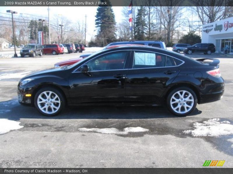 Ebony Black / Black 2009 Mazda MAZDA6 s Grand Touring