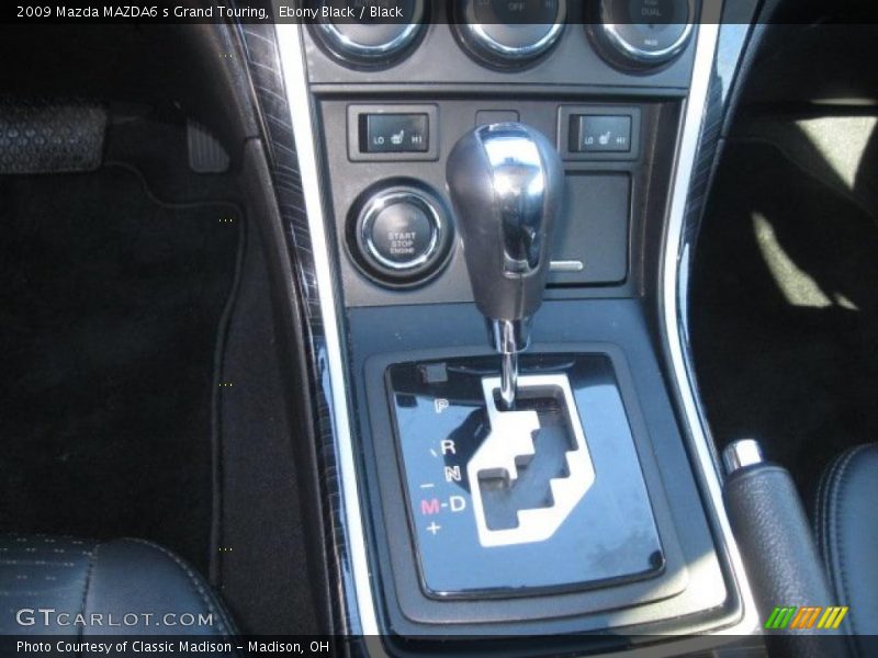 Ebony Black / Black 2009 Mazda MAZDA6 s Grand Touring