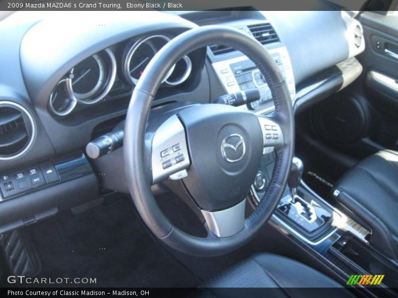 Ebony Black / Black 2009 Mazda MAZDA6 s Grand Touring