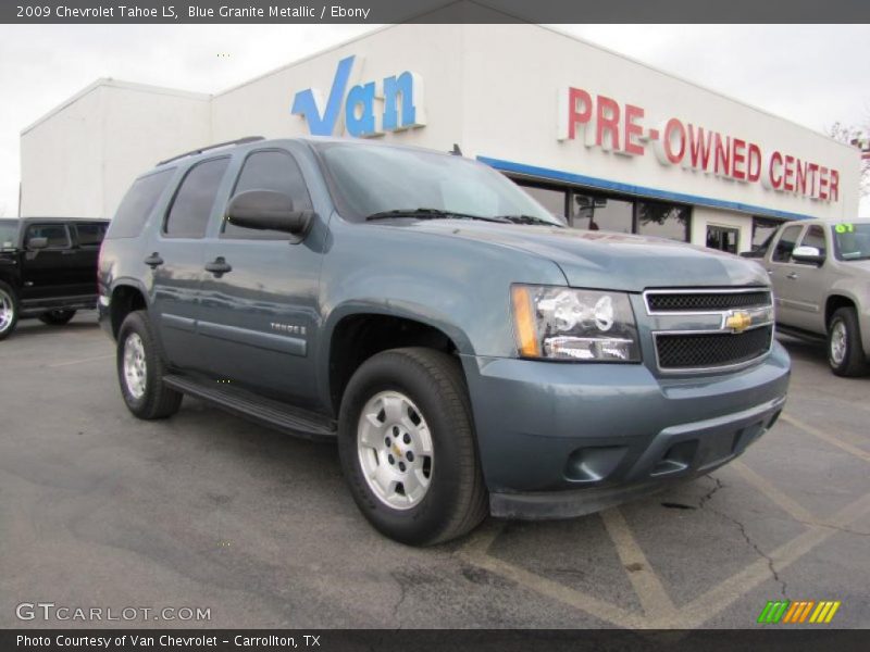 Blue Granite Metallic / Ebony 2009 Chevrolet Tahoe LS