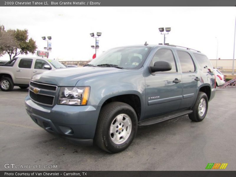 Blue Granite Metallic / Ebony 2009 Chevrolet Tahoe LS