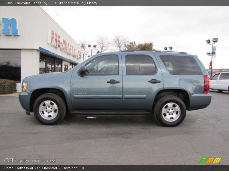 Blue Granite Metallic / Ebony 2009 Chevrolet Tahoe LS