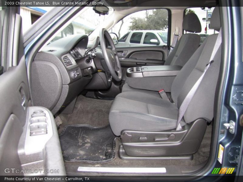  2009 Tahoe LS Ebony Interior