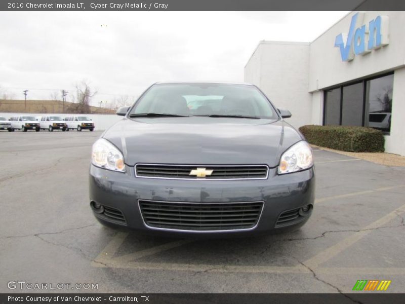 Cyber Gray Metallic / Gray 2010 Chevrolet Impala LT