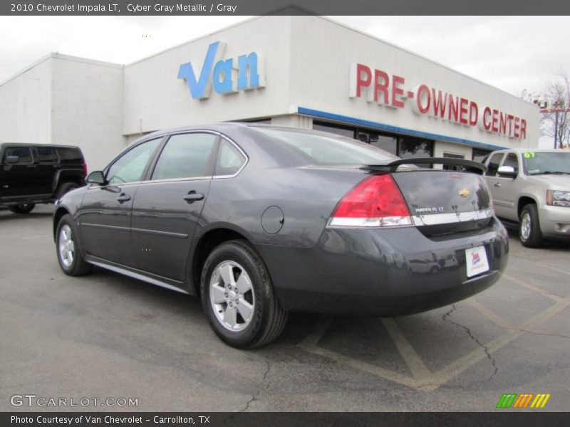Cyber Gray Metallic / Gray 2010 Chevrolet Impala LT