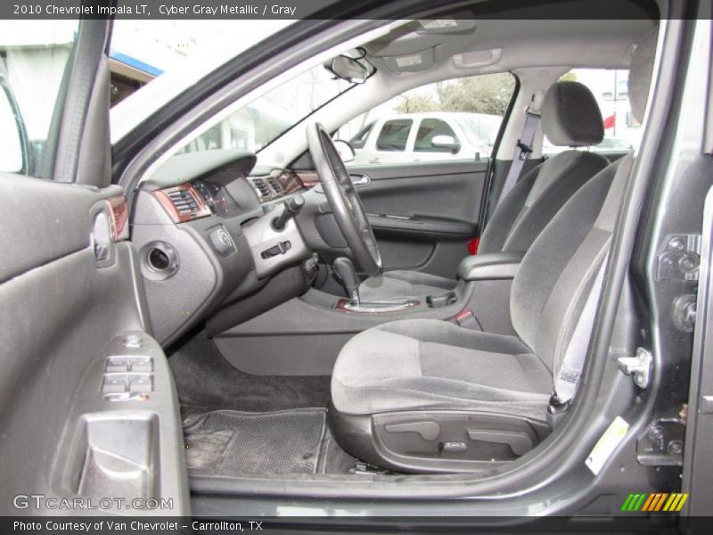 Cyber Gray Metallic / Gray 2010 Chevrolet Impala LT