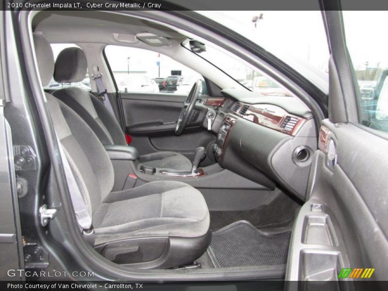 Cyber Gray Metallic / Gray 2010 Chevrolet Impala LT