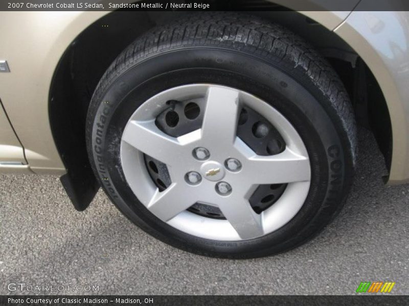 Sandstone Metallic / Neutral Beige 2007 Chevrolet Cobalt LS Sedan
