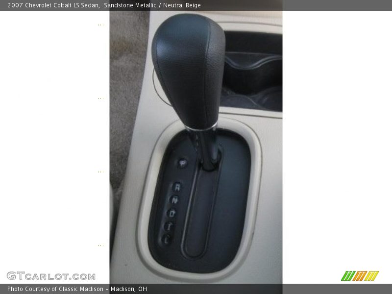  2007 Cobalt LS Sedan 4 Speed Automatic Shifter