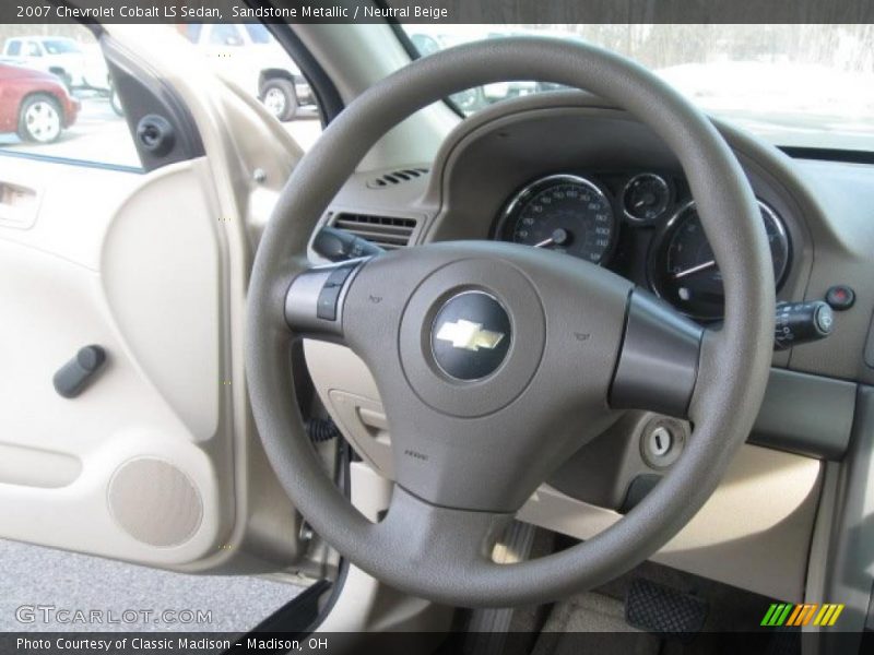  2007 Cobalt LS Sedan Steering Wheel