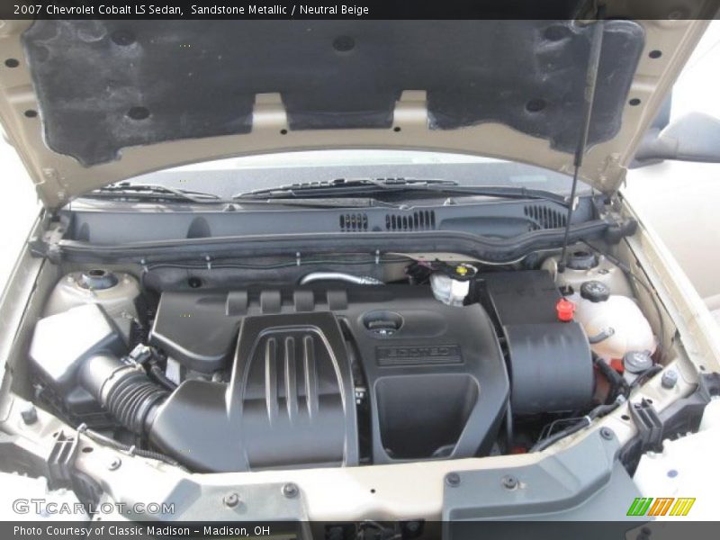  2007 Cobalt LS Sedan Engine - 2.2L DOHC 16V Ecotec 4 Cylinder