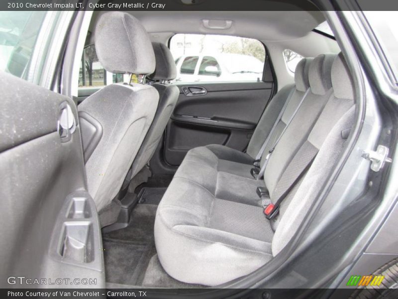 Cyber Gray Metallic / Gray 2010 Chevrolet Impala LT